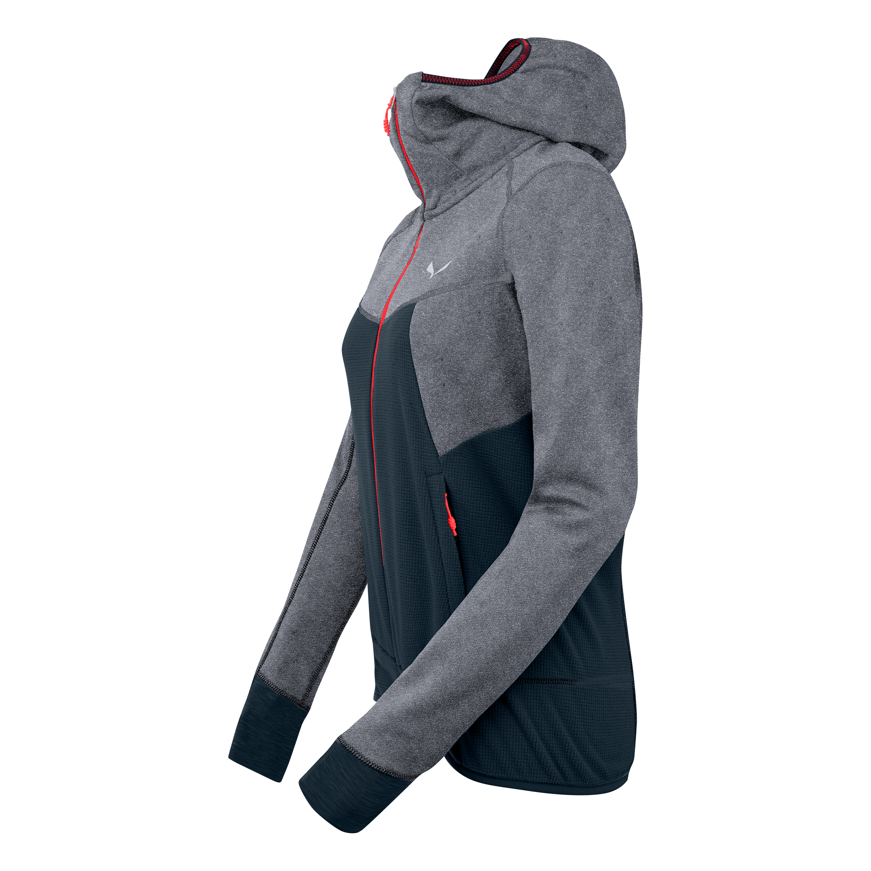 Puez Hybrid Polarlite Hooded Fleece Women