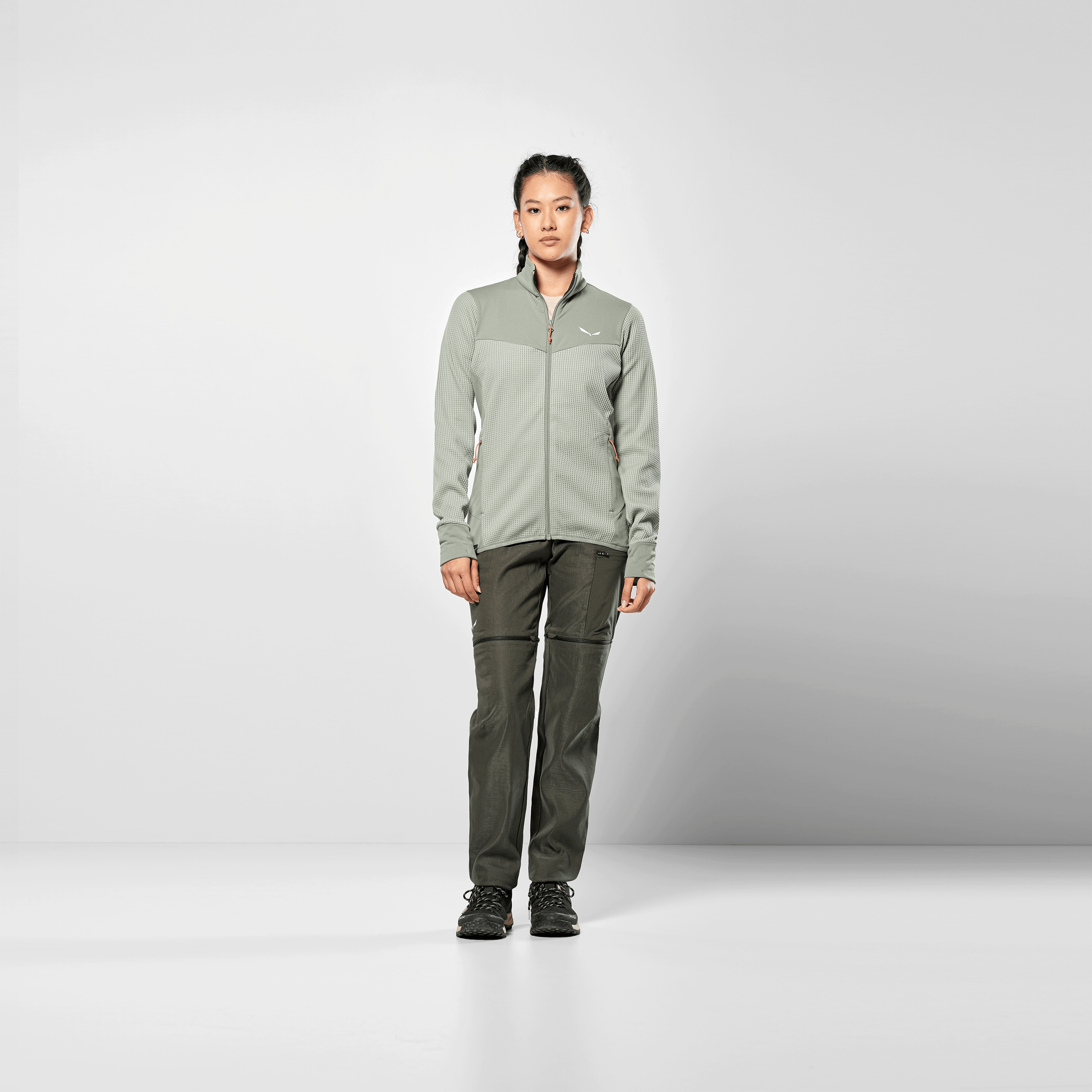Puez Waffle Hybrid Polarlite Jacket Women