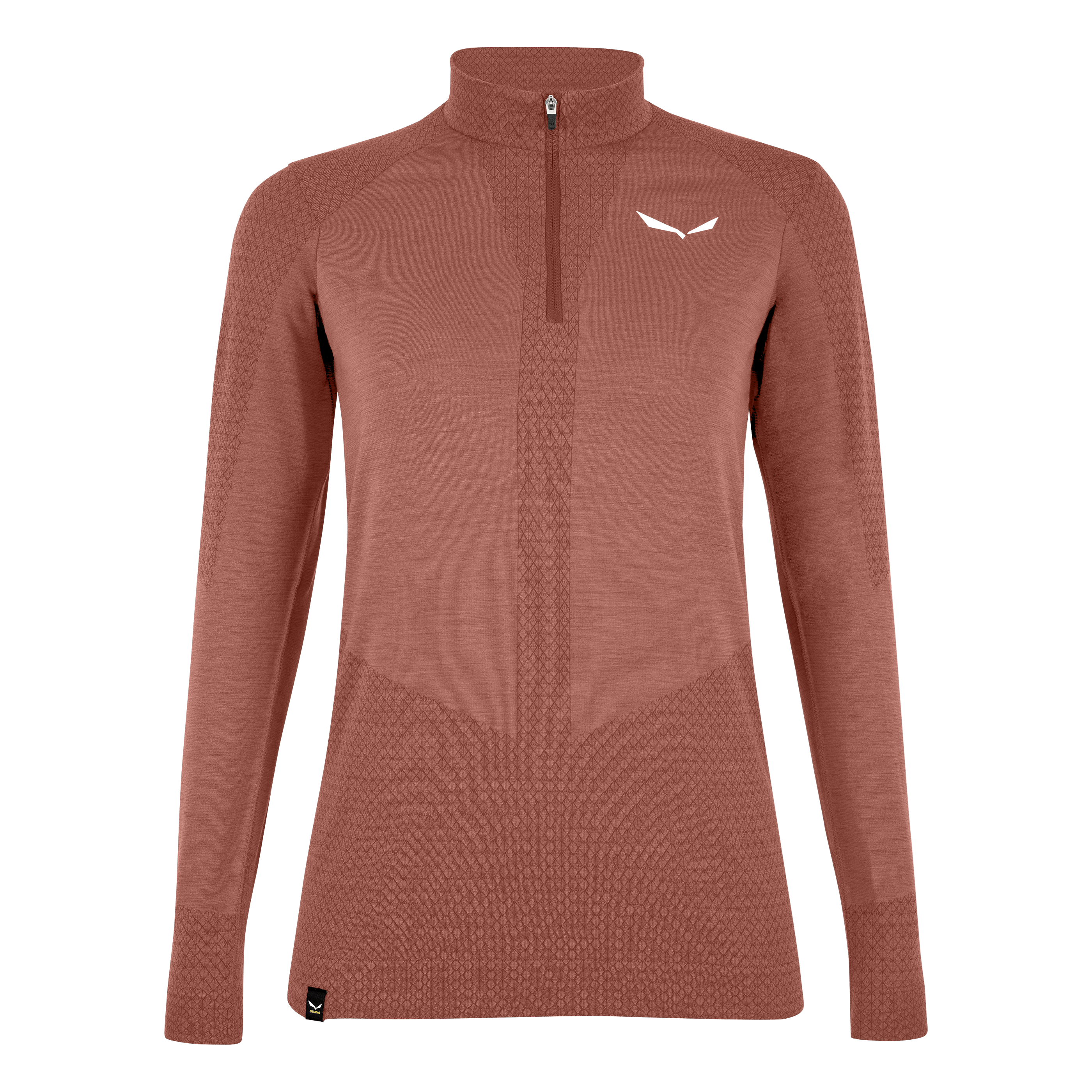 Zebru Responsive Half Zip Women's Tee