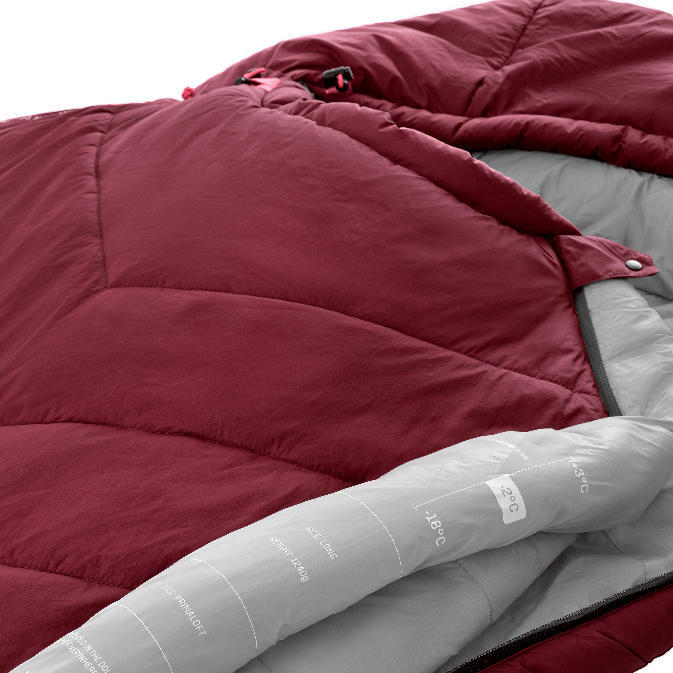 Puez PrimaLoft® -2 Long Sleeping Bag