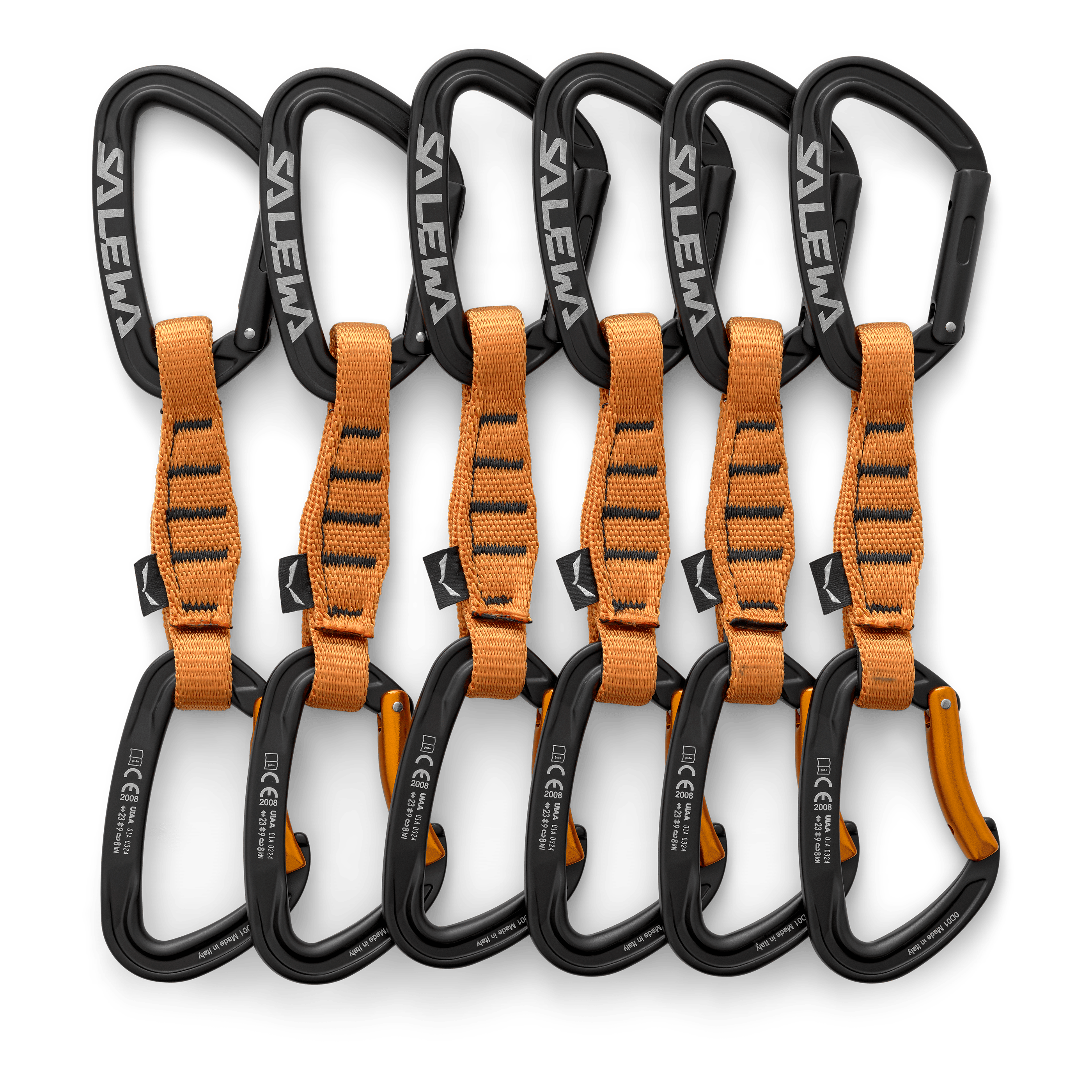 Ortles Straight/Bent 110 Quickdraw 6 Pack