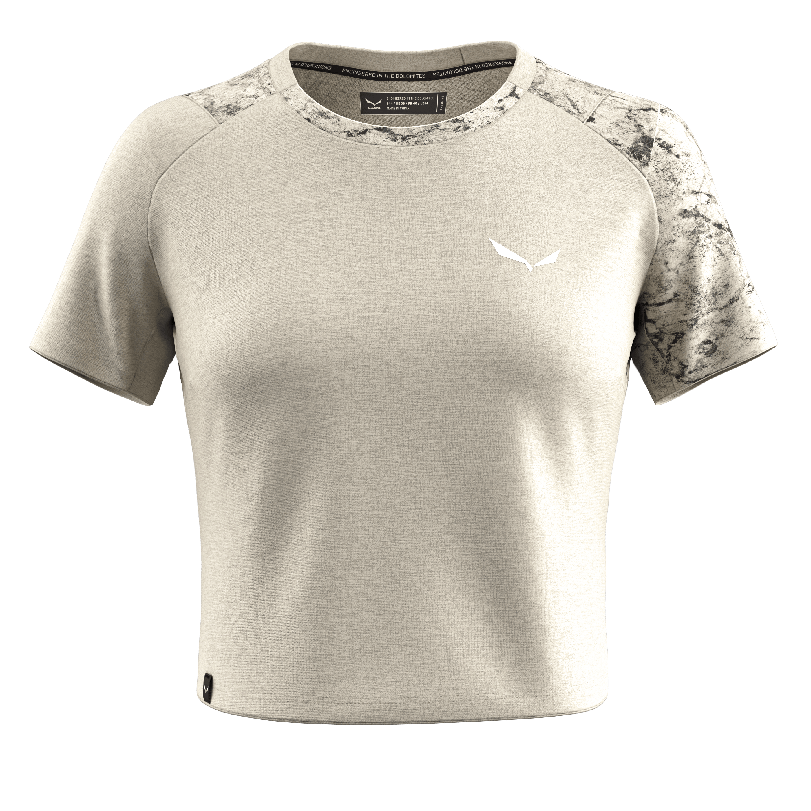 Lavaredo Hemp Cropped T-Shirt Women